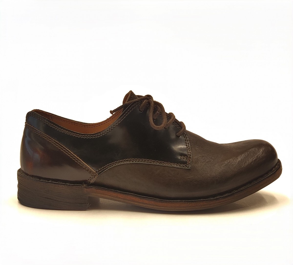 CHRISS 86031 leather dark brown